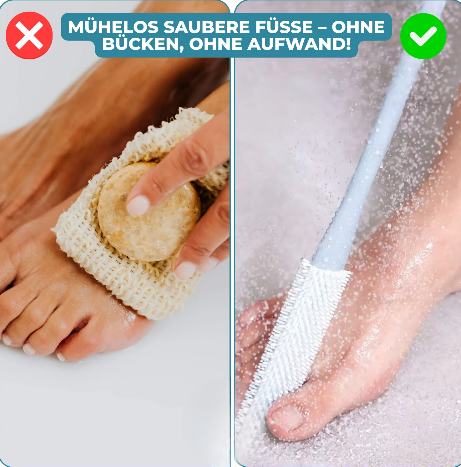 ToeClean | Sanfte und effektive Reinigung zwischen den Zehen