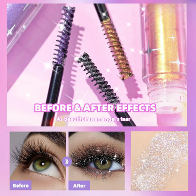 1+1 GRATIS | FunkelLash | Wasserfeste Glitzer-Wimperntusche