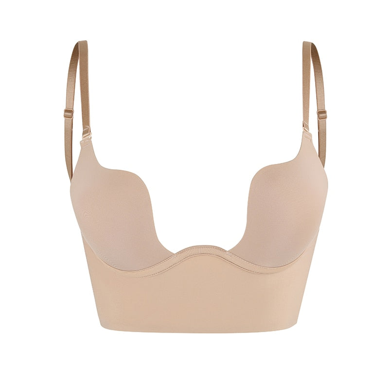 50% OFF | Hailey® | Niedriger Rücken-Spitzen-BH für rückenfreie Oberteile und Kleider