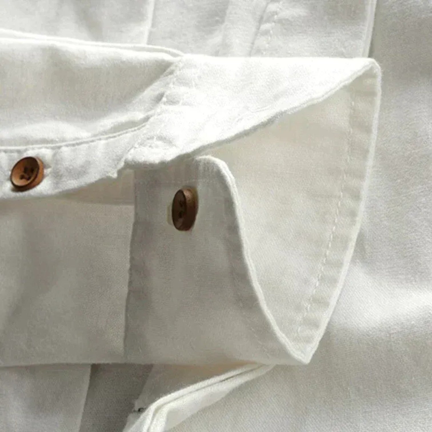 Men's Slim Fit Shirt with High Collar – Tailored Silhouette, Modern and Minimalist Details
