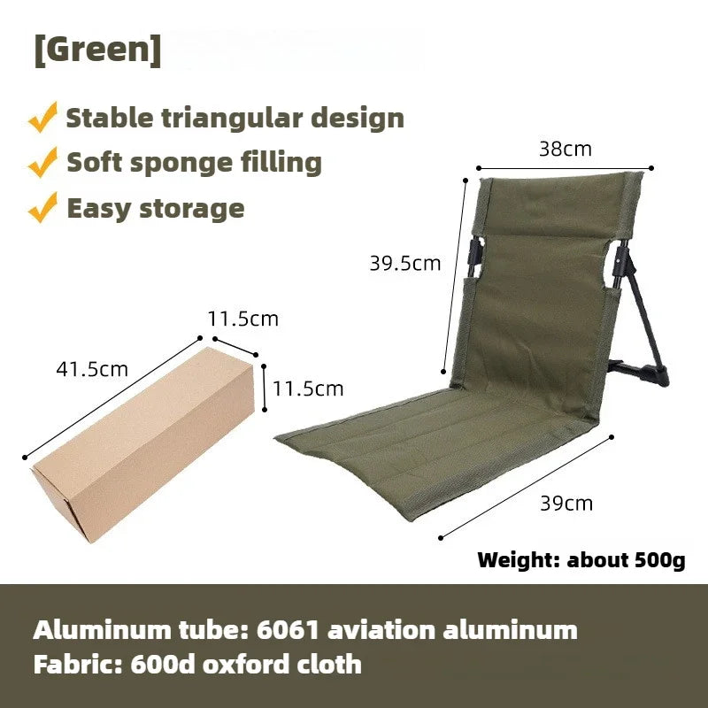 CampEase™ | Camping-Klappstuhl | Gepolstert für extra Komfort