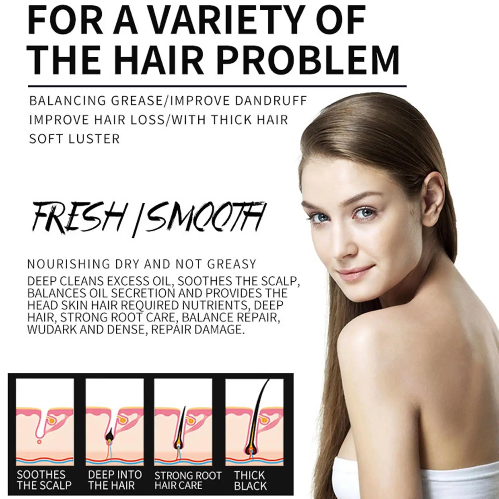 1+2 GRATIS | Naturiva™ | Natürliches Haarverdunkelungs-Shampoo