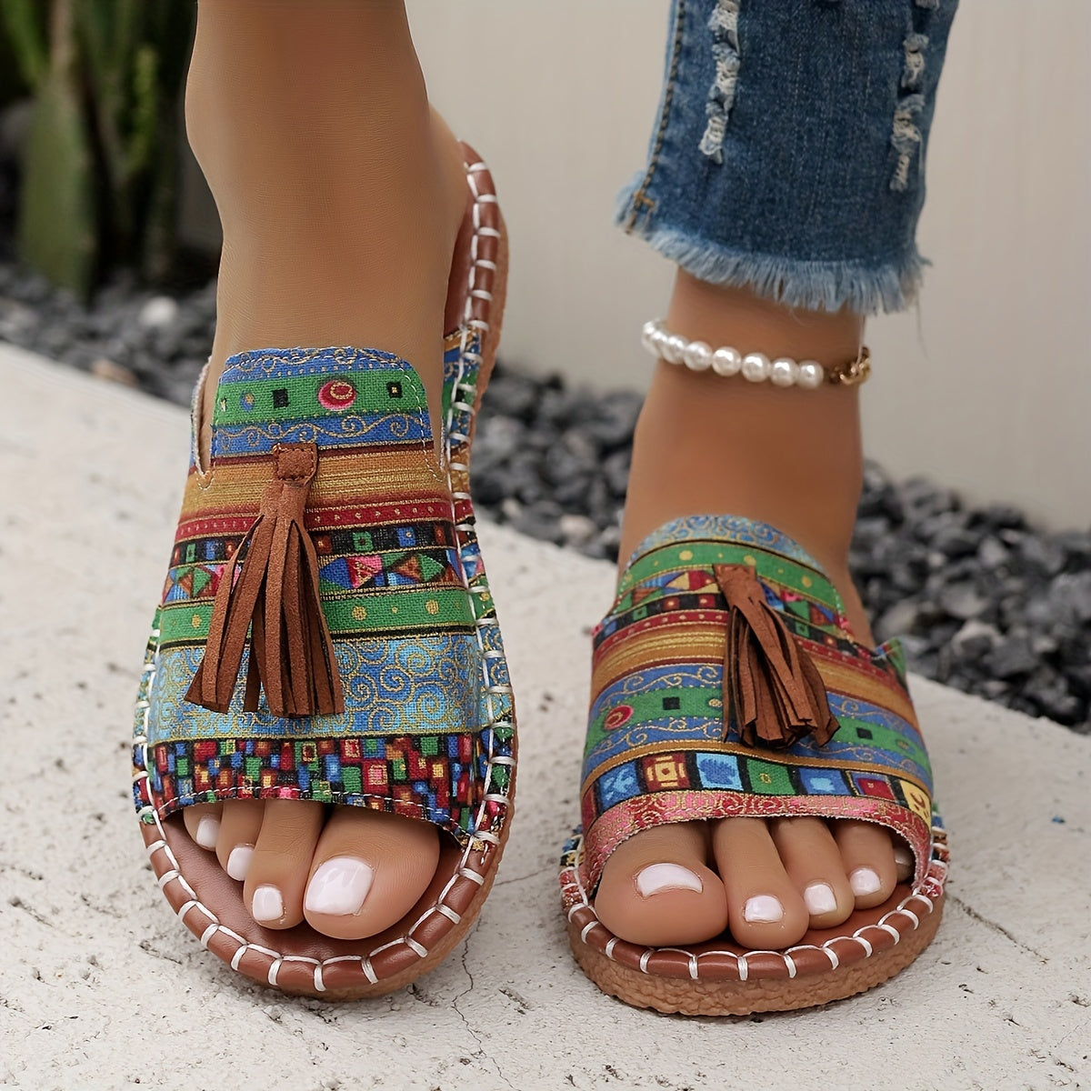 Solario® | Bequeme Damen Slides