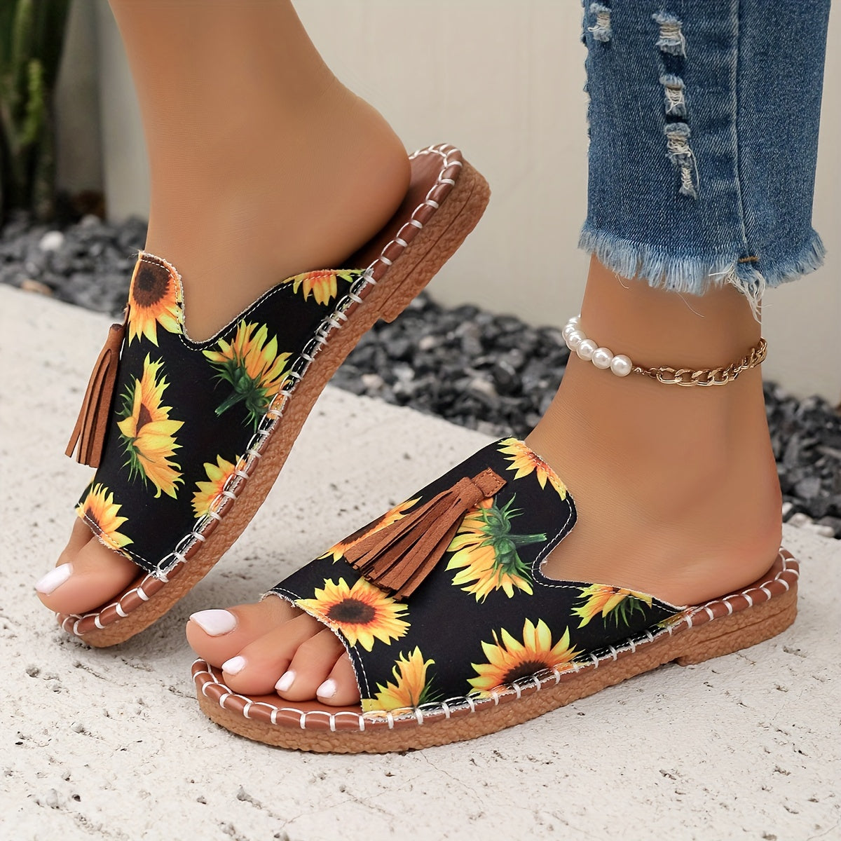Solario® | Bequeme Damen Slides