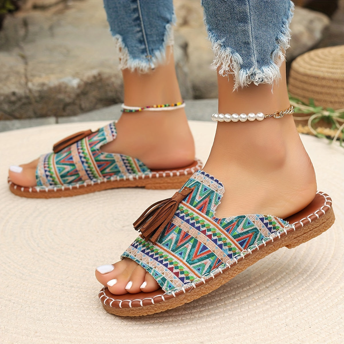 Solario® | Bequeme Damen Slides