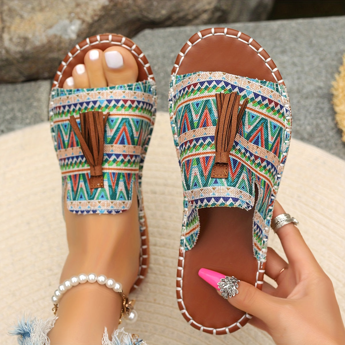 Solario® | Bequeme Damen Slides
