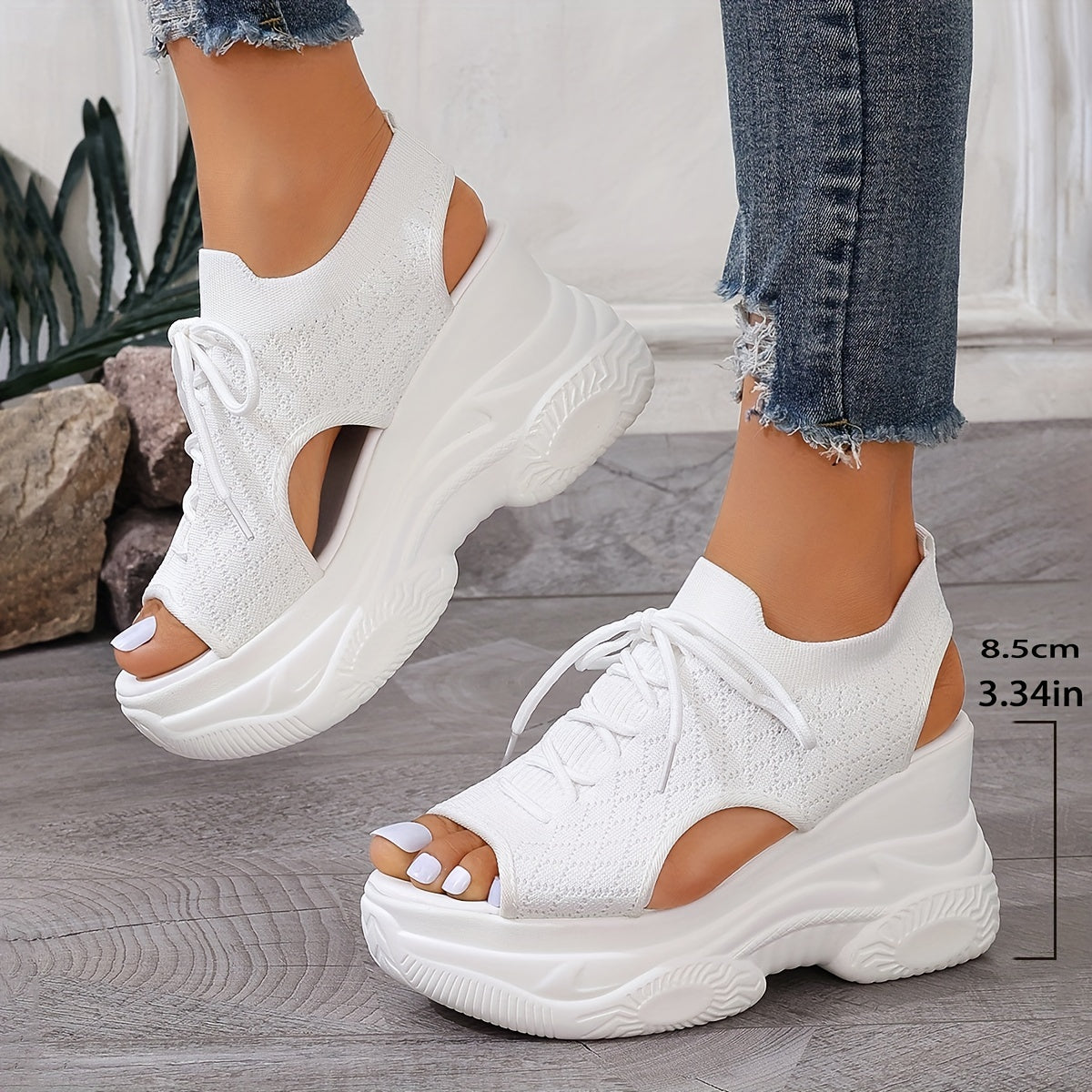 Solevista® | Elegante Damen Plateau Sandalen