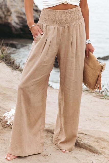 OnHoliday™ Bunte Leinenhose