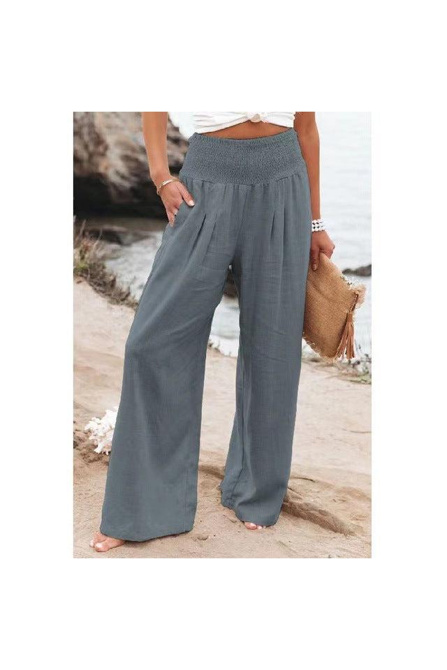 OnHoliday™ Bunte Leinenhose