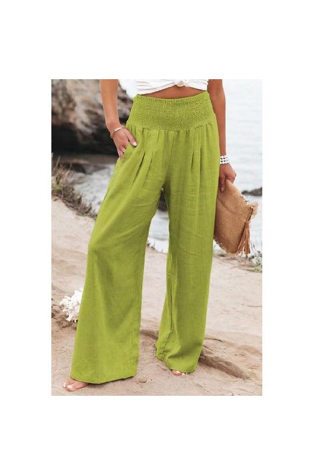 OnHoliday™ Bunte Leinenhose