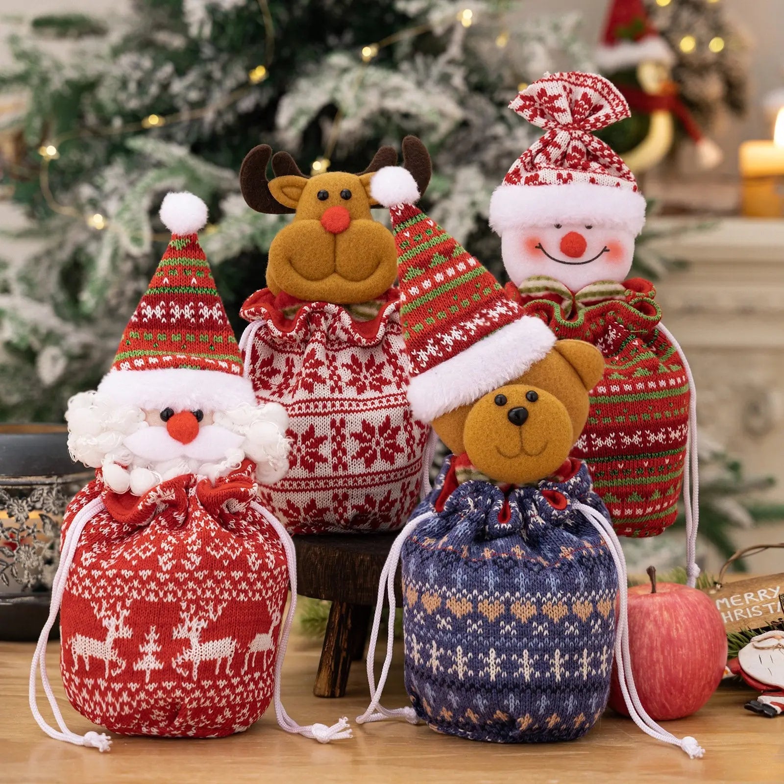 Giftpuppet® Strickpuppen Beutel Set
