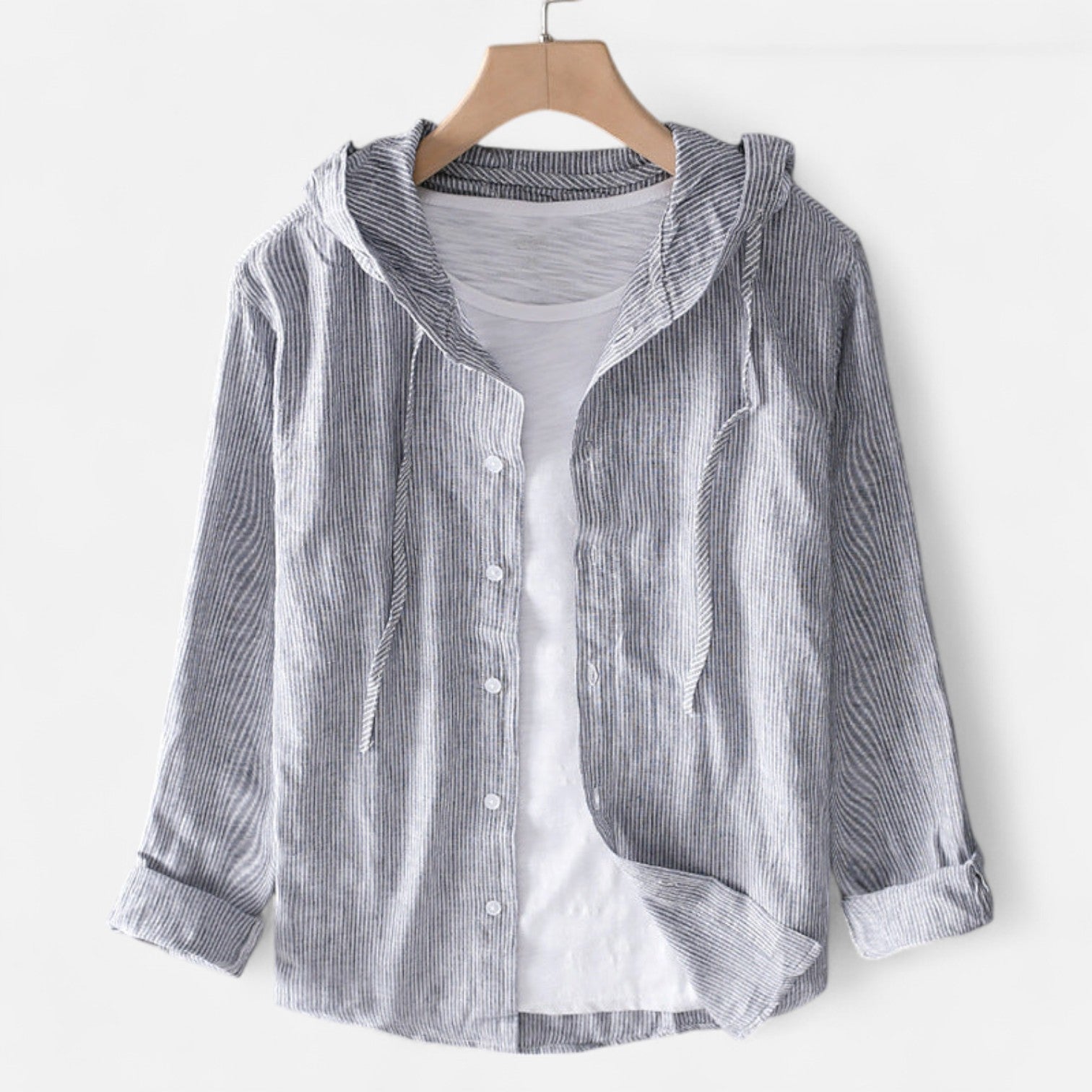 Breathable Linen Shirt for Men – Comfortable Lightness, Effortless Refinement