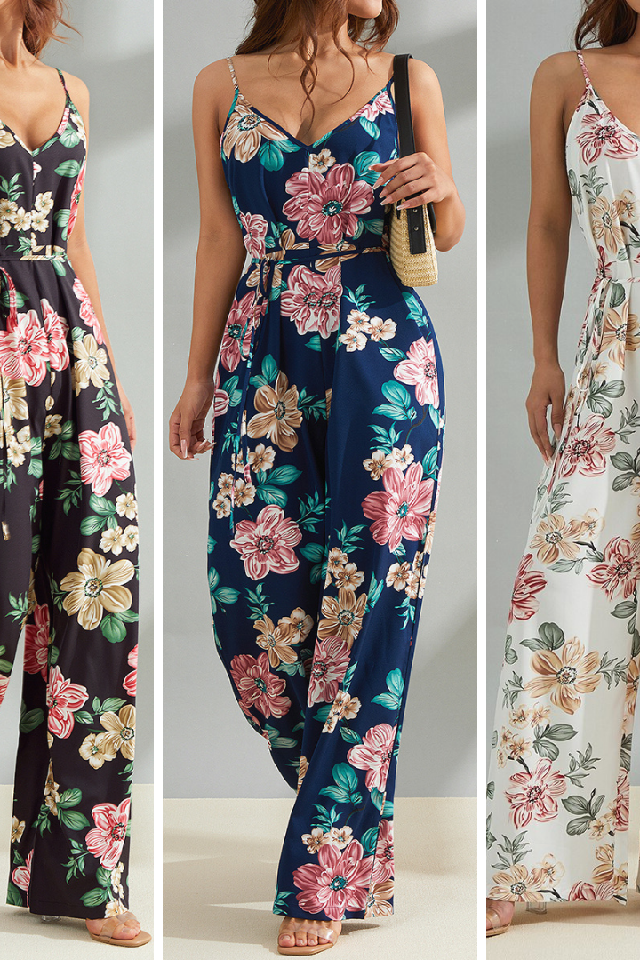 Moamo™ Blumen Jumpsuit