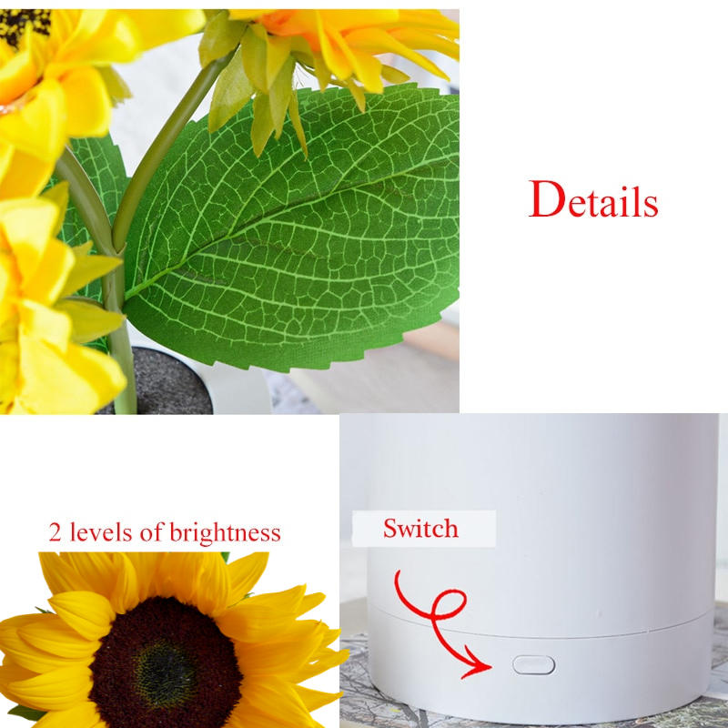 SunFlare™ | Sonnenblume Lampe