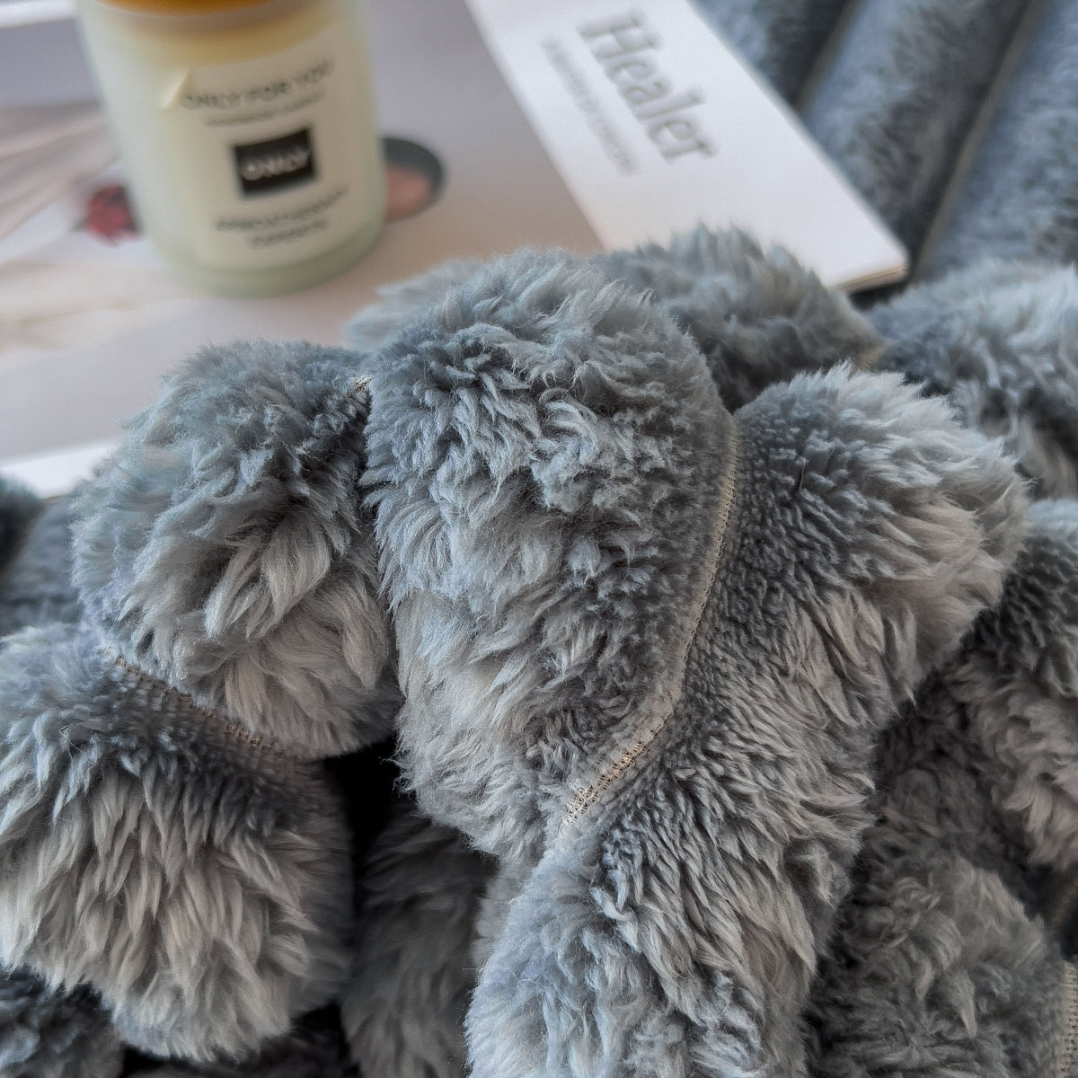 FluffyWrap™ | Kuschelige Bettlakenabdeckung Plüschdecke