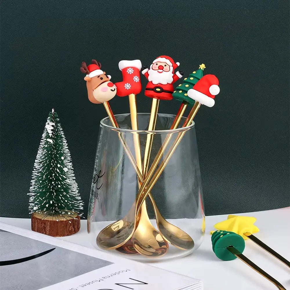 FestivePlates®| Weihnachtsgeschirr – hochwertiges Edelstahl-Set mit Design