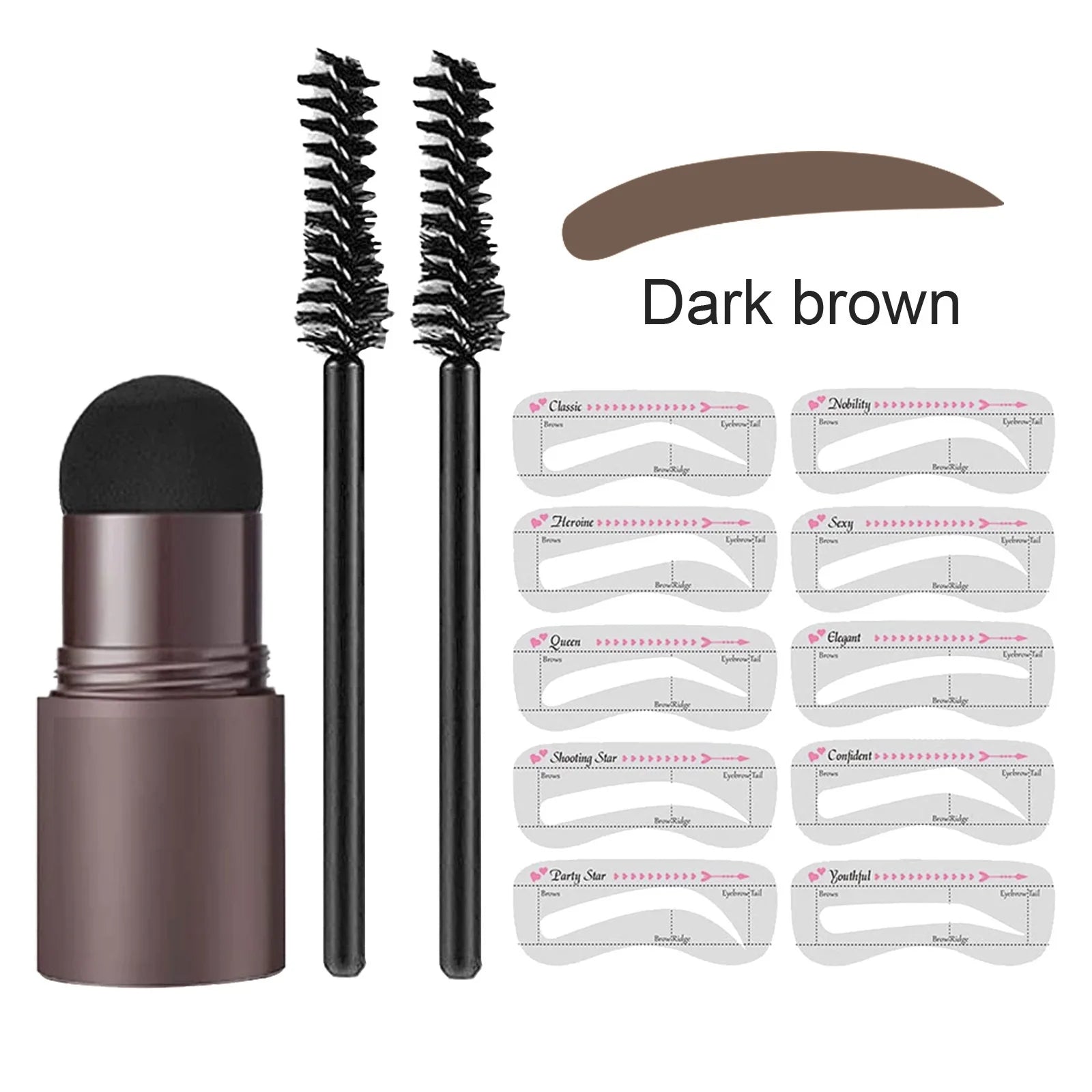 BrowStamp® | Augenbrauen-Stempel-Set