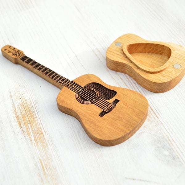 PickKeeper® Personalisierter Gitarrenpickhalter