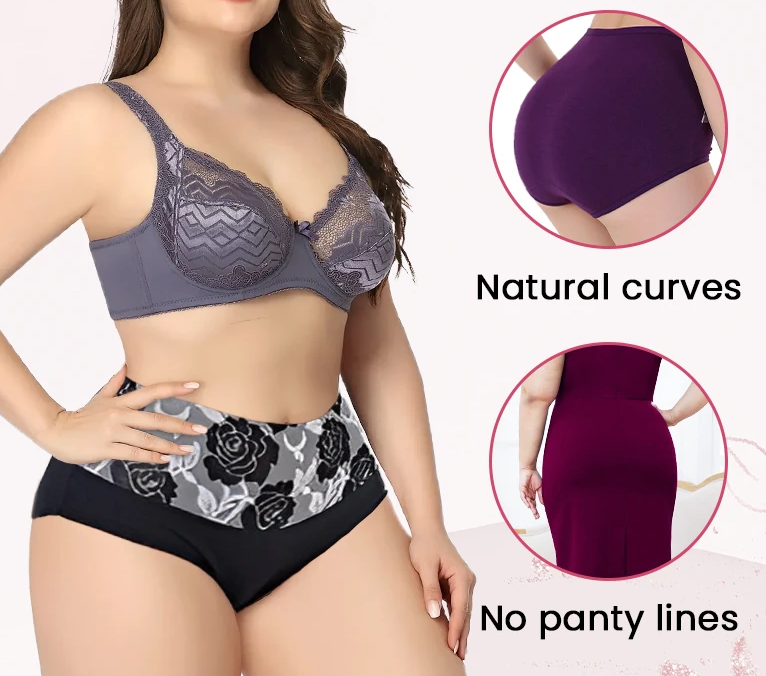 InvisibleWear™ | High Waist Tummy Control Auslaufsicheres Höschen