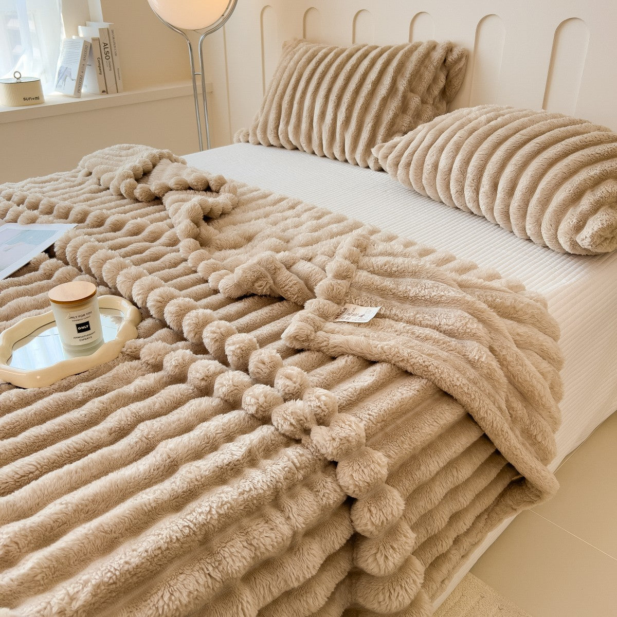 FluffyWrap™ | Kuschelige Bettlakenabdeckung Plüschdecke