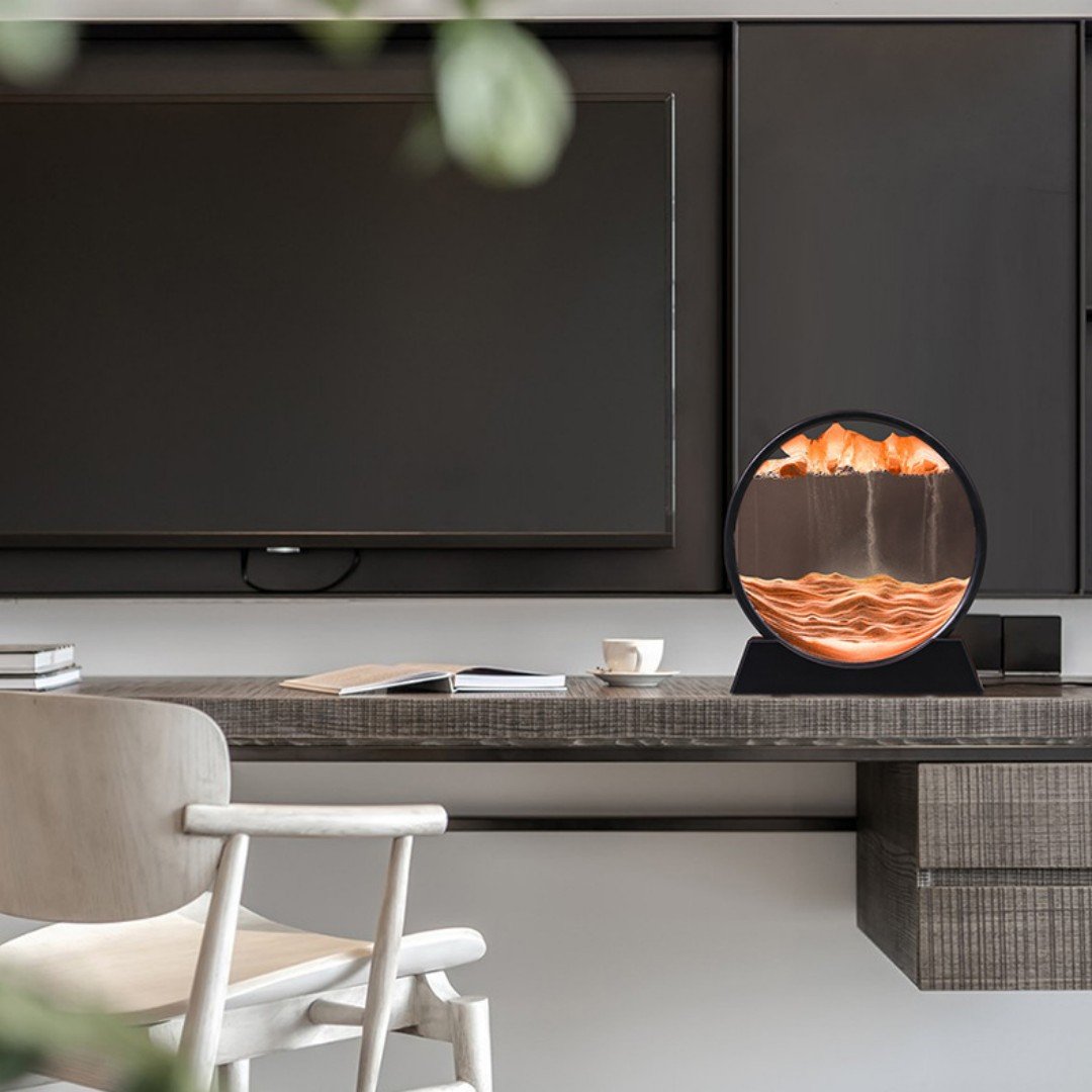 Sandelle® | 3D-Sandkunst-Sanduhr