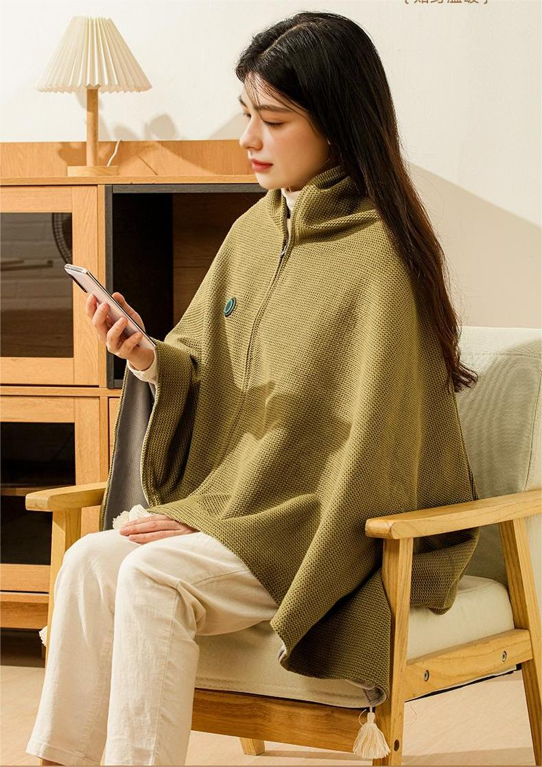 CozyVolt™ | Tragbarer Heizdecke-Schal
