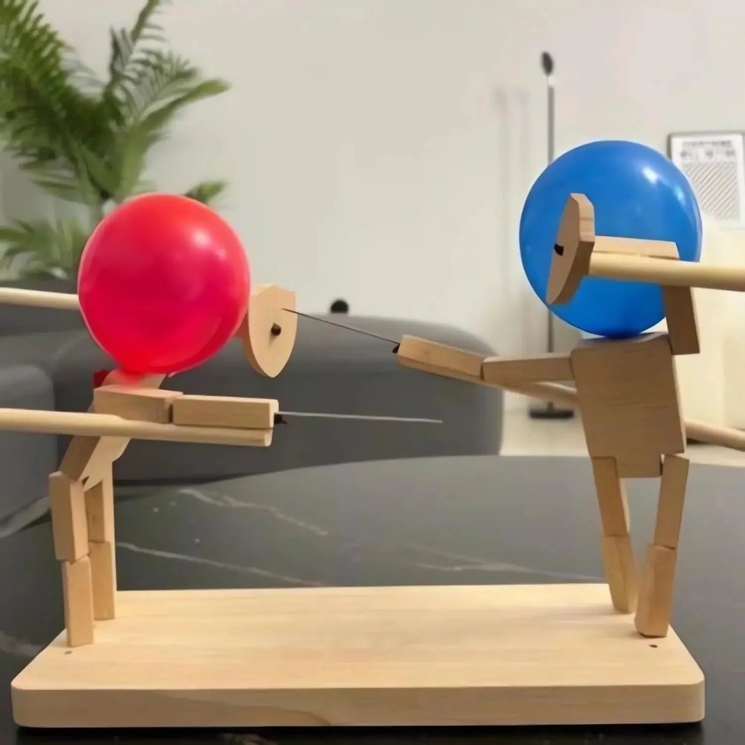 50% RABATT | WoodKnights | Ballon-Bambus-Mann-Schwertkampf