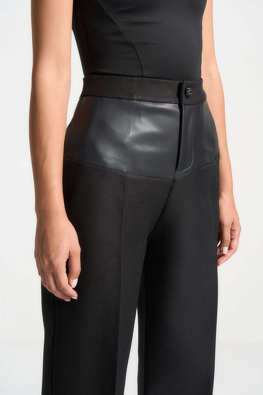 50% RABATT| Patchwork | Hose aus Kunstleder