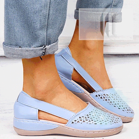 SoleBloom™ | Keilabsatz Orthopädische Sommer Vintage Sandalen