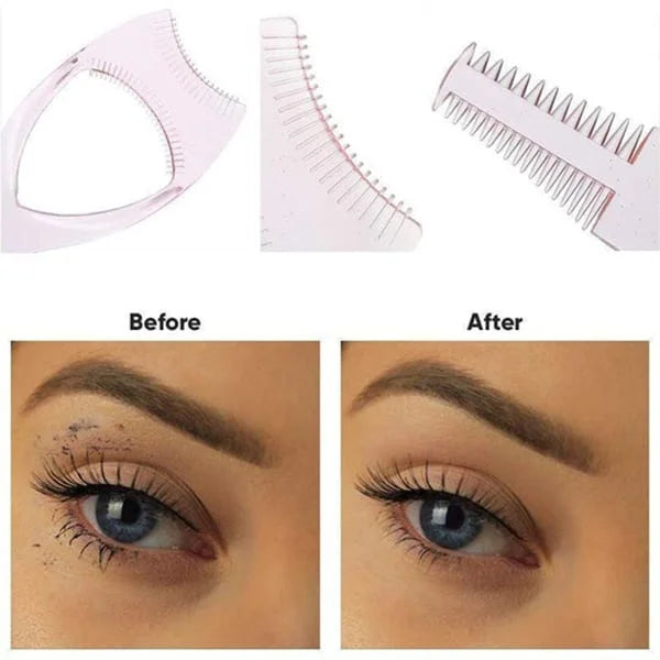 1+1 GRATIS | 3in1 Wimpern Tools Mascara Schild Applikator Guard™ - Makellose Wimpern leicht gemacht