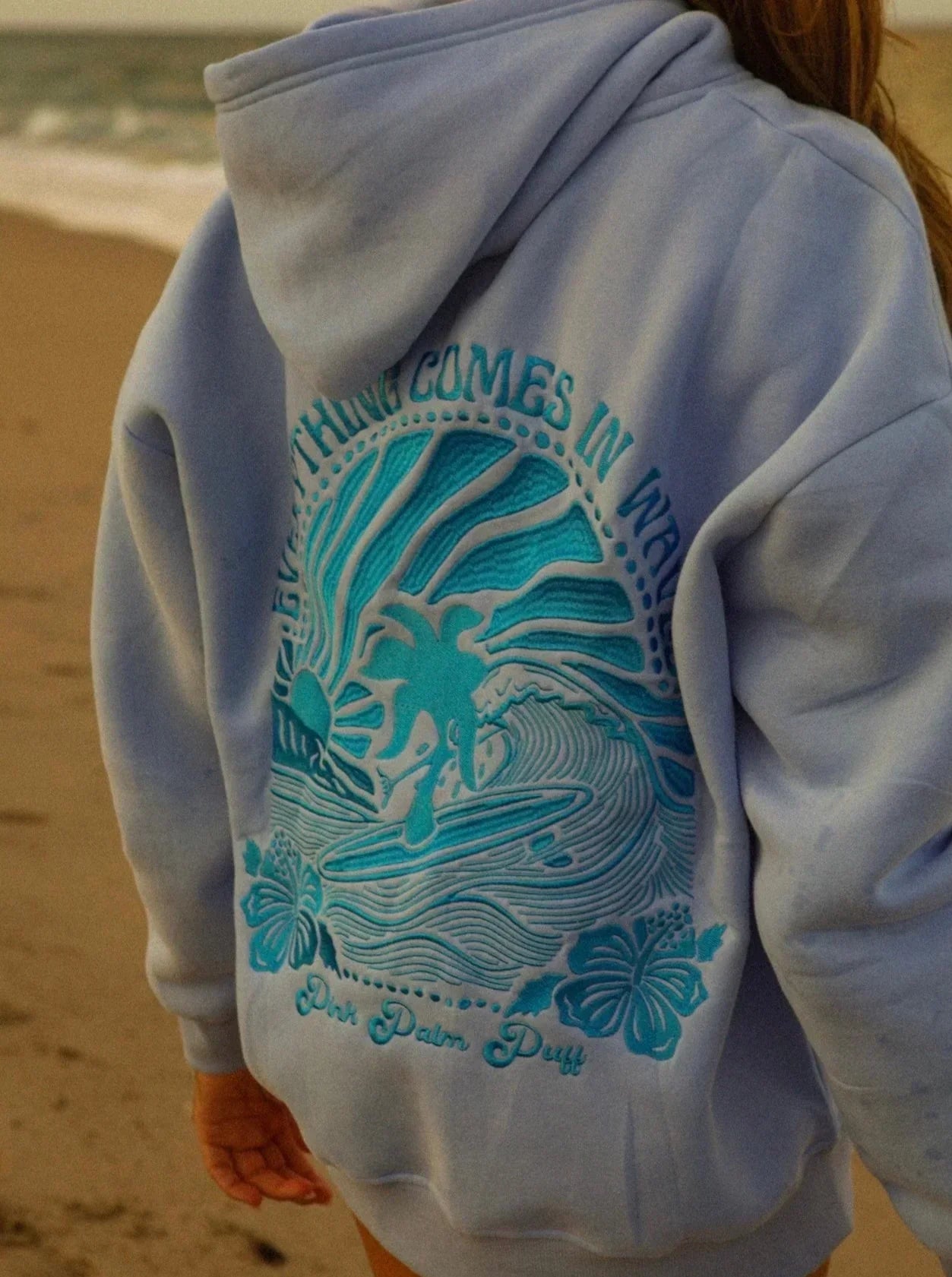 Philippina® | Sonnenuntergang-Wellen-Hoodie
