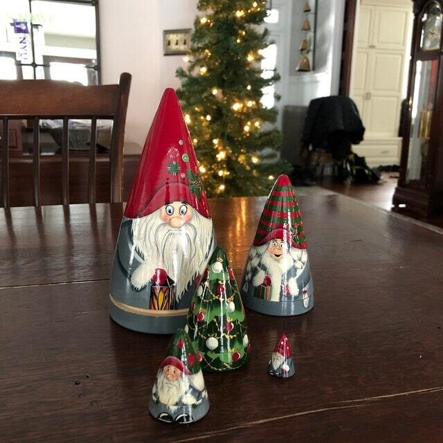 TreeHaven® Handgefertigte Weihnachtsbaum-Puppe