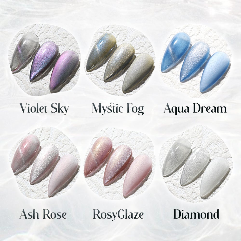 NebulaLuxe™ |Transformatives Lichtverschiebungs-Nagellack-Set