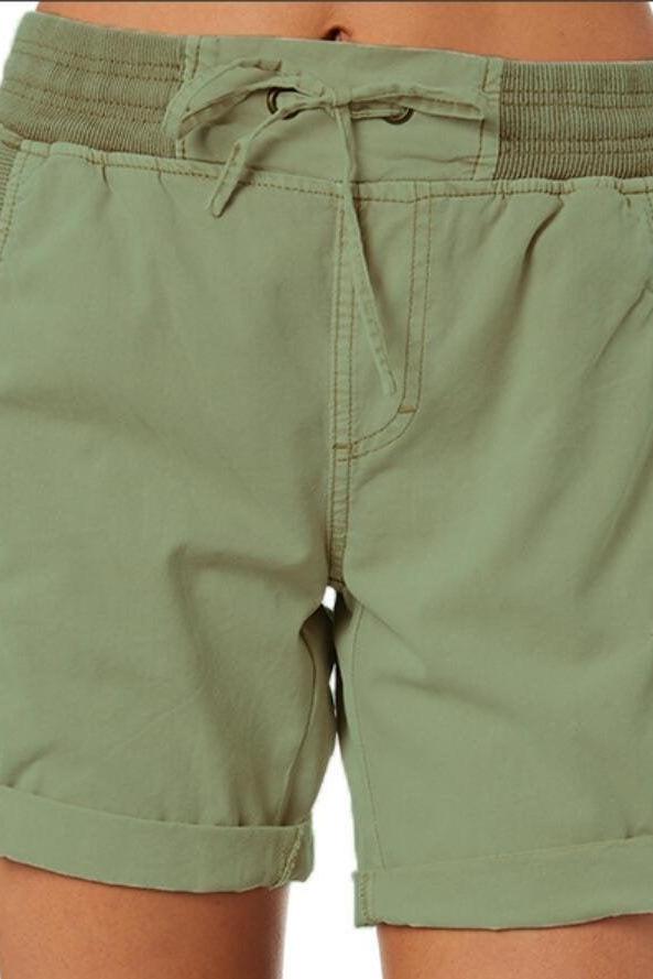 Hanna™ - Hohe Taille Damen lässig locker kurze Hosen