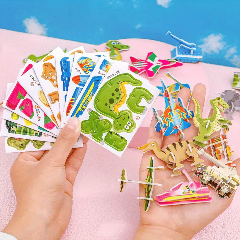 15+10 GRATIS | EduCraft® | 3DPlay Bildungs-3D-Puzzle – Spaß & Lernen kombiniert