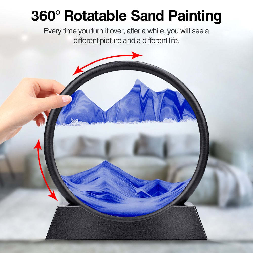 Sandelle® | 3D-Sandkunst-Sanduhr
