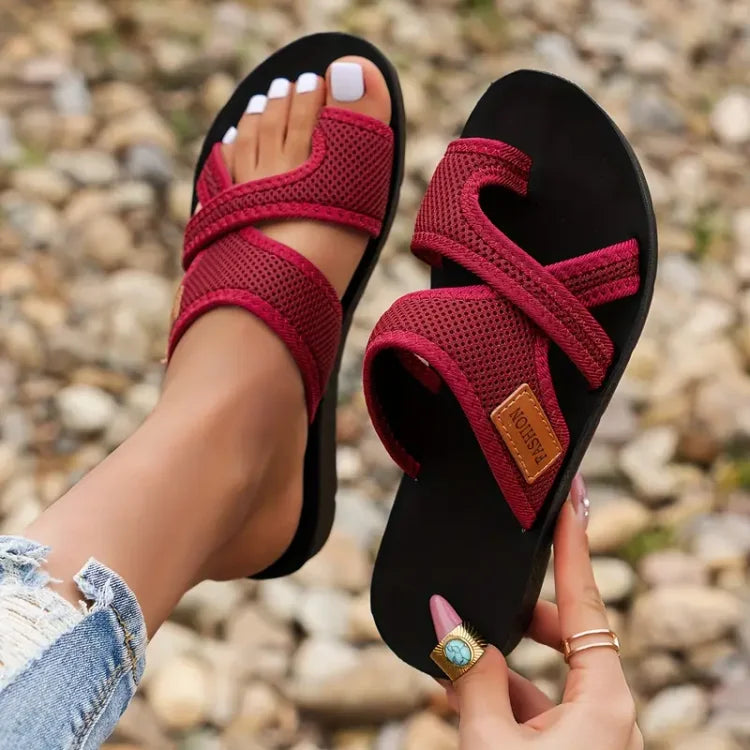 ELKE | ELEGANTE MESH SANDALEN