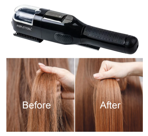 SplitAway™ | Gespleten haarpunten verwijderaar, USB oplaadbaar
