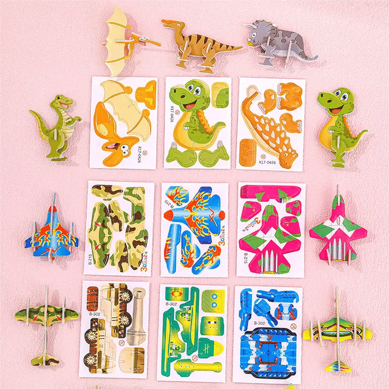 15+10 GRATIS | EduCraft® | 3DPlay Bildungs-3D-Puzzle – Spaß & Lernen kombiniert