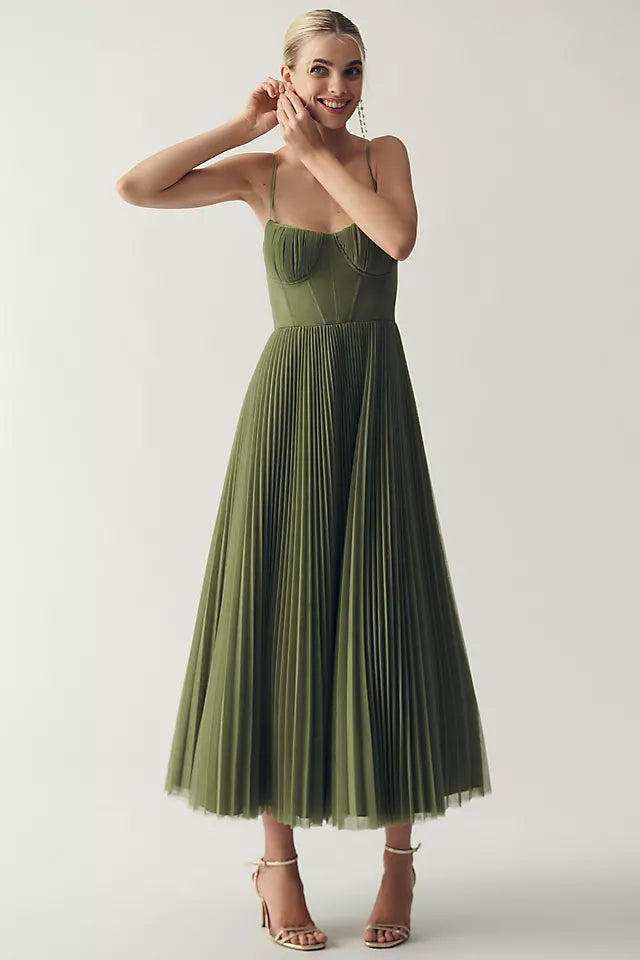 Aeralyn® | Tüll-Midikleid Leicht, Elegant & Zeitlos
