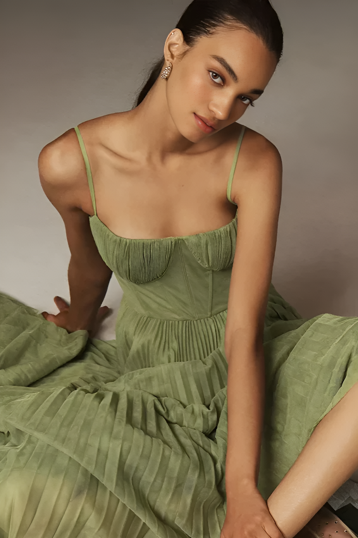 Aeralyn® | Tüll-Midikleid Leicht, Elegant & Zeitlos