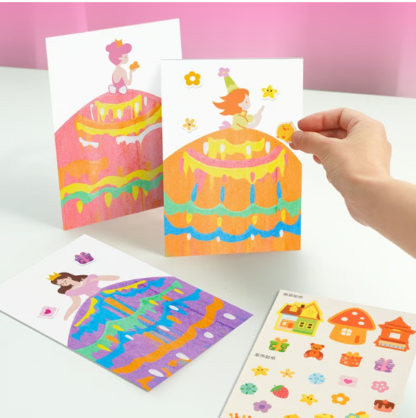 SwipeArt® – Kinder Kreativset ab 3 Jahren | Lernspaß & Malfreude garantiert