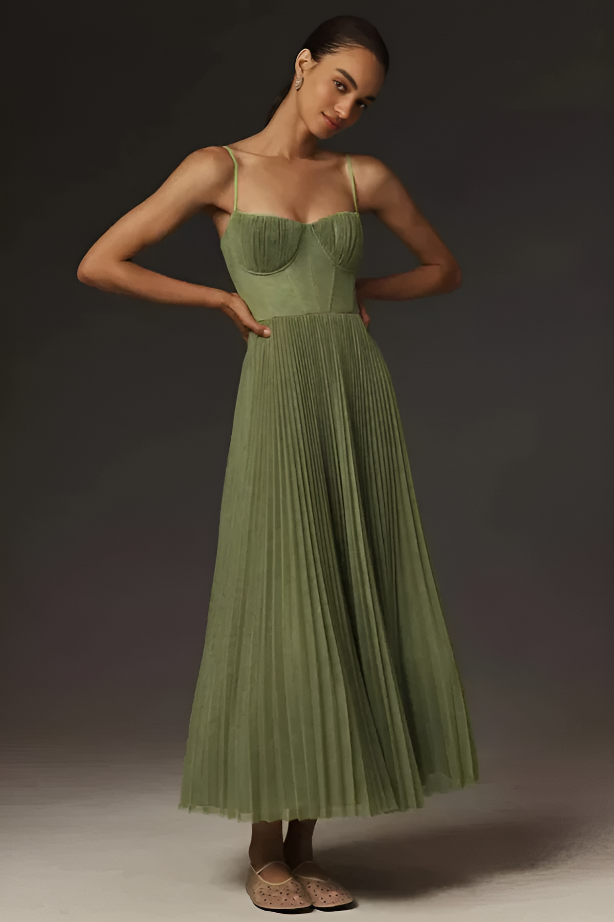Aeralyn® | Tüll-Midikleid Leicht, Elegant & Zeitlos