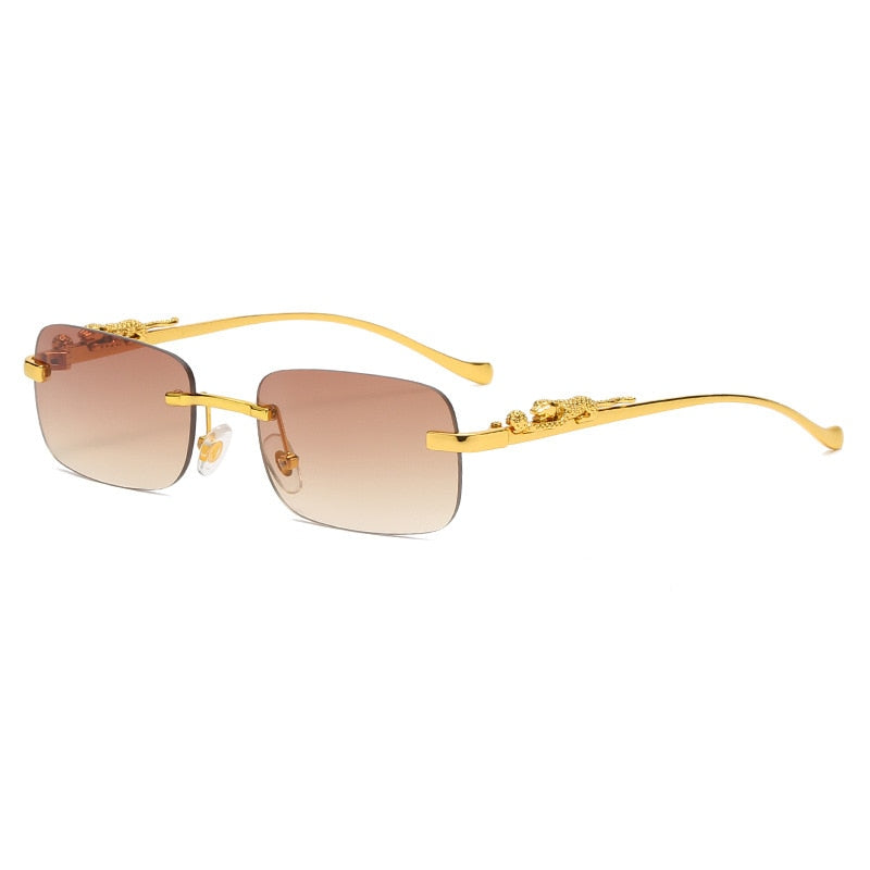 50% RABATT | SunFlair | Randlose Rechteck-Sonnenbrille