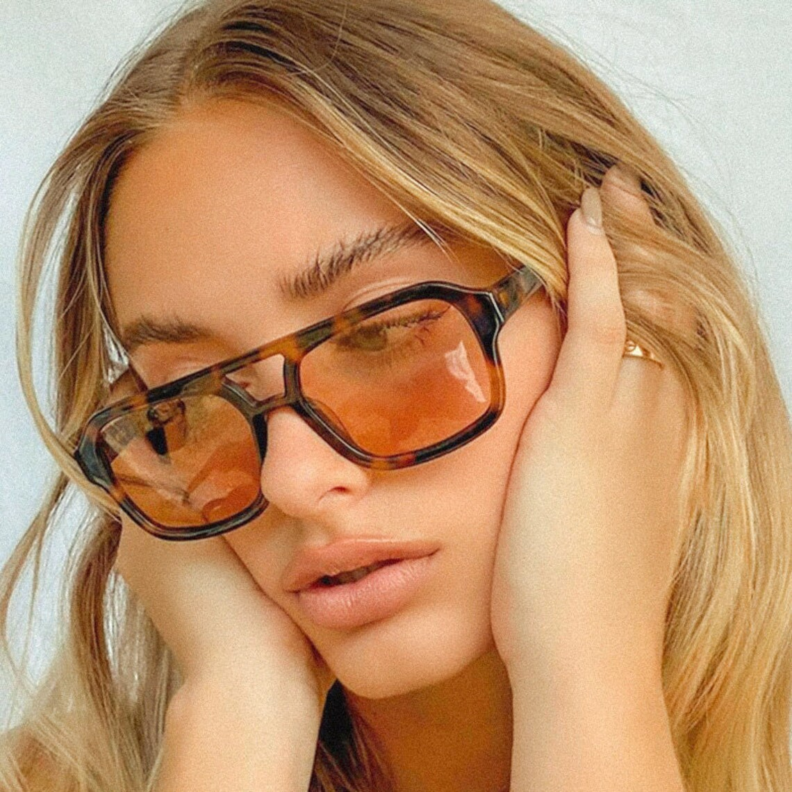 OceanBreeze | Quadratische Candy-Sonnenbrille