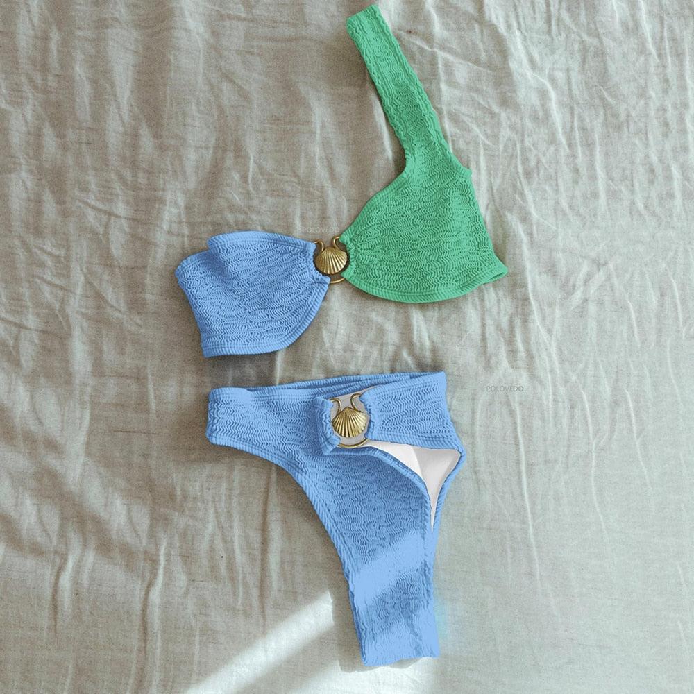 50% RABATT | Lilian | Buntes Bikini-Set