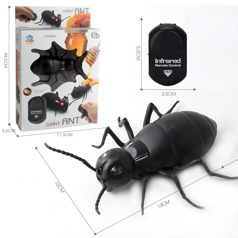 CreepBug® | RC-Kakerlake – realistisches Krabbel-Erlebnis & Kontroll-Fernbedienung
