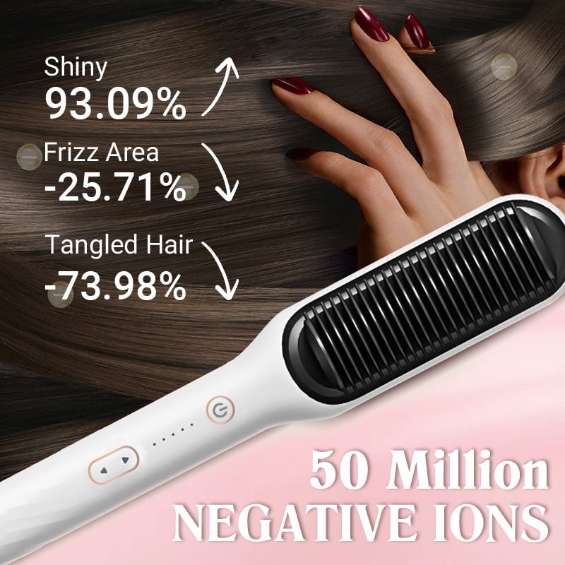 IonGleam™ | Negativ-Ionen-Haarglätter Stylingkamm