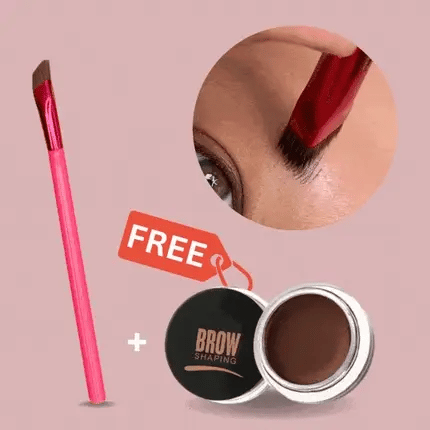 Augenbrauen-Puder mit kostenlosem Pinsel – perfektes Set für Brow Shaping