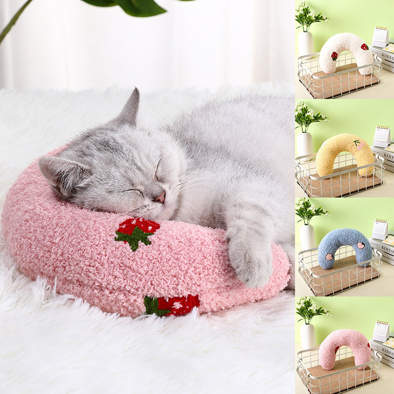 PetNeck® | ComfortPillow Haustier-Nackenkissen – stützendes Kissen für Kopf & Hals